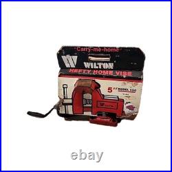 Wilton Bench Vise Swivel Base Pipe Jaws Vintage
