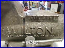 Wilton Bullet Swivel Base 4 Jaws Machinist Bench Vise Made In USA 101158