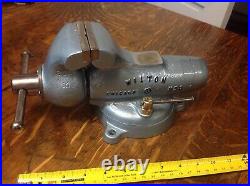 Wilton Bullet Vise 3 Swivel Base Chicago with 6/47 Warranty Date and Brass Locks