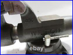 Wilton Bullet Vise 450, 4-1/2 Jaws with Swivel Base USA Made