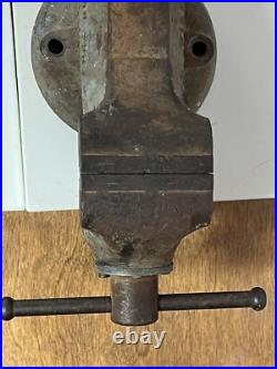 Wilton Bullet Vise No 3 Made in the USA Chicago Vintage USA No Swivel Base