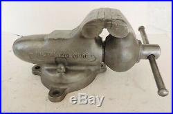 Wilton Bullet Vise No. 4 Machinist Swivel Base 1941-1945