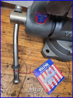 Wilton Bullet Vise SWIVEL BASE 4 Jaws NEW old Stock Made In USA With Box