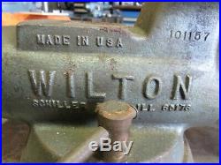 Wilton Bullit Vise 4 With Swivel Base Wilton Vise 4 101157 Machinest Vise