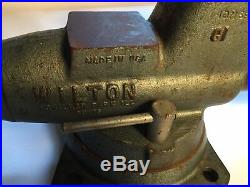 Wilton C1 Combination Pipe and Bench 4.5 Jaw Round Channel, Swivel Base Vise