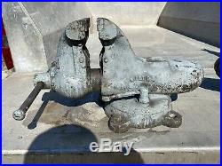 Wilton C2 Bullet Bench Vise 5 Inch Jaws 1950 Date With Swivel Base