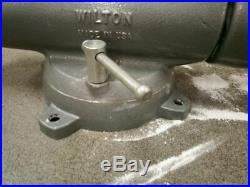 Wilton C3 6 In Jaw W 10 In Max Opening Swivel Base Heavy Duty Combination Vise