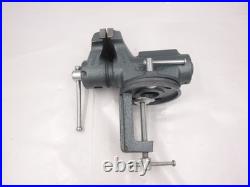 Wilton CBV-100 Heavy Duty Super-Junior 4 Clamp-On Vise withClamp On Swivel Base