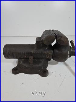 Wilton Cadet Bench Vise 3-1/4 Vintage w Swivel Base