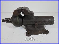 Wilton Cadet Bench Vise 3-1/4 Vintage w Swivel Base