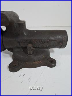 Wilton Cadet Bench Vise 3-1/4 Vintage w Swivel Base