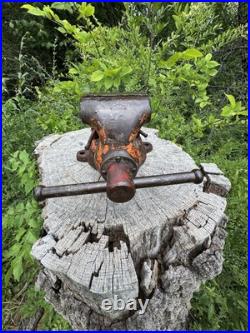 Wilton Cadet Bench Vise 4 Vintage w Swivel Base #111006, Fully Functional