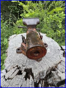 Wilton Cadet Bench Vise 4 Vintage w Swivel Base #111006, Fully Functional