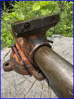 Wilton Cadet Bench Vise 4 Vintage w Swivel Base #111006, Fully Functional