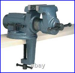 Wilton Cbv-65 2-1/2 Light Duty Portable Vise With Clamp-On, Swivel Base