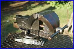 Wilton Chicago Shop King 5jaw Bench Vise With Swivel Base, 31 Lbs Vice