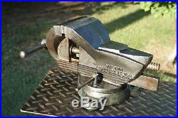 Wilton Chicago Shop King 5jaw Bench Vise With Swivel Base, 31 Lbs Vice