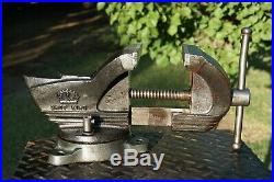 Wilton Chicago Shop King 5jaw Bench Vise With Swivel Base, 31 Lbs Vice