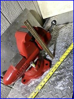 Wilton Combination C1 Bench Vise With Swivel Base And Pipe Jaw Made In USA