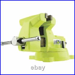 Wilton High-Visibility Safety Vise withSwivel Base- 5in Jaw Width Model# 1550