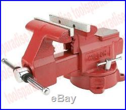 Wilton Large 6-1/2 Swivel Base Bench Vise Anvil Pipe Clamp Spinning Shop Vice