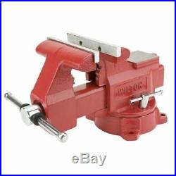 Wilton Large 6-1/2 Swivel Base Bench Vise Anvil Pipe Clamp Spinning Shop Vice