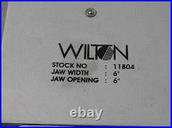 Wilton Machine Vise 6? Jaw W 6? Jaw Opening 3-Way Angle Swivel Base 11804