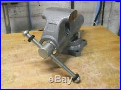 Wilton Machinist Bench Vise with Swivel Base 5 Jaw Width 8 Opening 28832