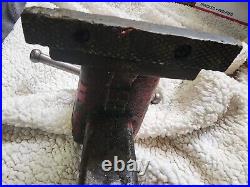Wilton Mechanics Bench Vise 4 Jaw 6.5 open Full Swivel Base Pipe weighs 33.5 lb