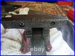 Wilton Mechanics Bench Vise 4 Jaw 6.5 open Full Swivel Base Pipe weighs 33.5 lb