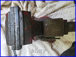 Wilton Mechanics Bench Vise 4 Jaw 6.5 open Full Swivel Base Pipe weighs 33.5 lb
