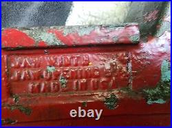 Wilton Mechanics Bench Vise 4 Jaw 6.5 open Full Swivel Base Pipe weighs 33.5 lb