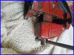 Wilton Mechanics Bench Vise 4 Jaw 6.5 open Full Swivel Base Pipe weighs 33.5 lb