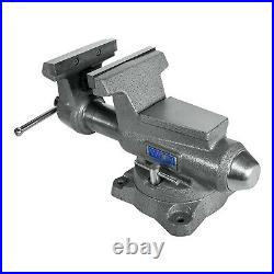 Wilton Mechanics Pro 6.5 Jaw Width 6 Steel Swivel Base Bench Vise (For Parts)