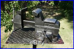 Wilton Mechanics Vise 4'' Jaw, With Swivel Base & Pipe Grip, 34 Lb Vice Made In Us