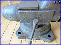 Wilton No. 1760 6 Jaws Bullet Vise Swivel Base 70 Lbs