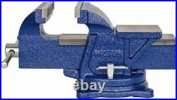 Wilton Steel Swivel Bench Vise, 6 Jaw Width, 6 Opening, 3 Throat Depth