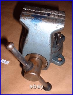 Wilton Swivel Base Bench Vise 4 Jaw Width Opens 4-1/2. Made in USA