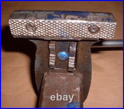 Wilton Swivel Base Bench Vise 4 Jaw Width Opens 4-1/2. Made in USA