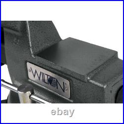 Wilton Tools 21500 6 Wide Jaw 5 3/4 Opening Steel Swivel Base Vise (Open Box)