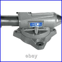 Wilton Tools 5 1/2 Wide Jaw 5 Swivel Base Pro Mechanic Work Vise (For Parts)