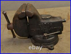 Wilton Torco St 40 vise swivel base bench machinist tool USA 4 jaw collectible