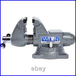 Wilton Tradesman 4-1/2 In. Round Channel Vise With Swivel Base