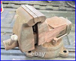 Wilton USA Mechanics or Machinist Bench Vise 4 Jaws 111055 111056 W Swivel Base