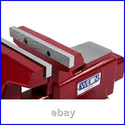 Wilton Utility Bench Vise 6.5 Inch Jaw Width 6 Inch Jaw Opening with Swivel Base