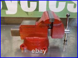Wilton Utility Workshop Bench Vise with Swivel Base 8 Jaw Width 7-1/2 Opening