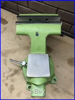 Wilton Vise with Swivel Base & 6-1/2 Jaws Vice Green