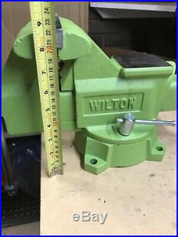 Wilton Vise with Swivel Base & 6-1/2 Jaws Vice Green