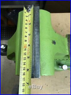 Wilton Vise with Swivel Base & 6-1/2 Jaws Vice Green