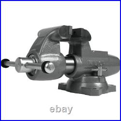 Wilton WL9-28832 Machinist 5 in. Jaw Round Channel Vise with Swivel Base New